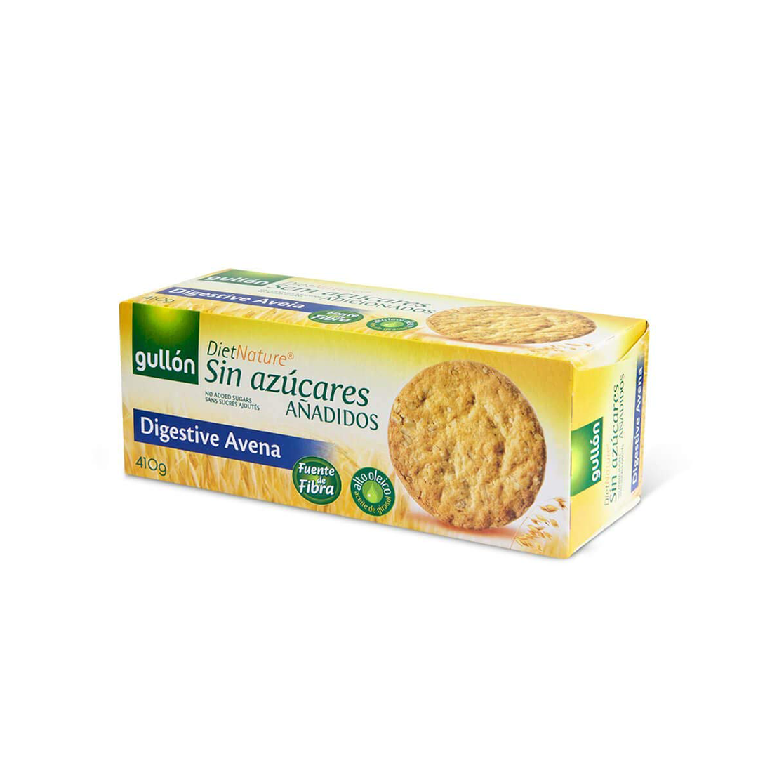 DIGESTIVE AVENA ZERO GULLON 410GR