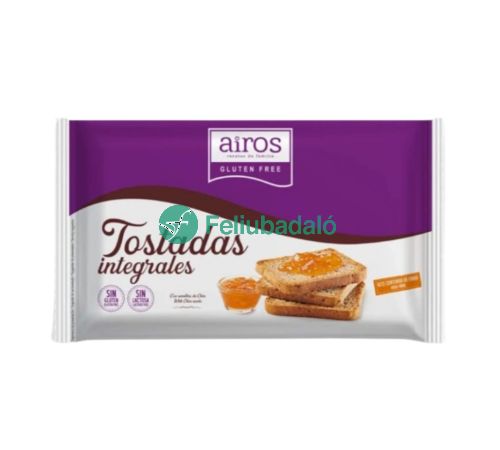 TOSTADA INTEGRAL S/GLUTEN AIROS 225 G