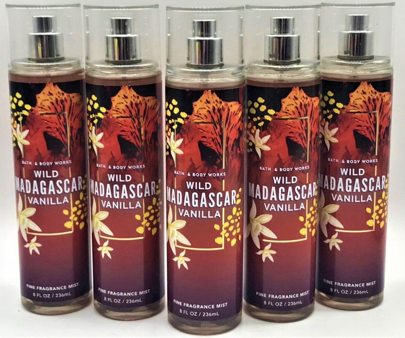 Bath & Body Works Wild Madagascar Vanilla Fine Fragrance Mist Spray Splash 8oz
