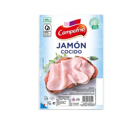 JAMON COCIDO CAMPOFRIO 75 G PVP 1E