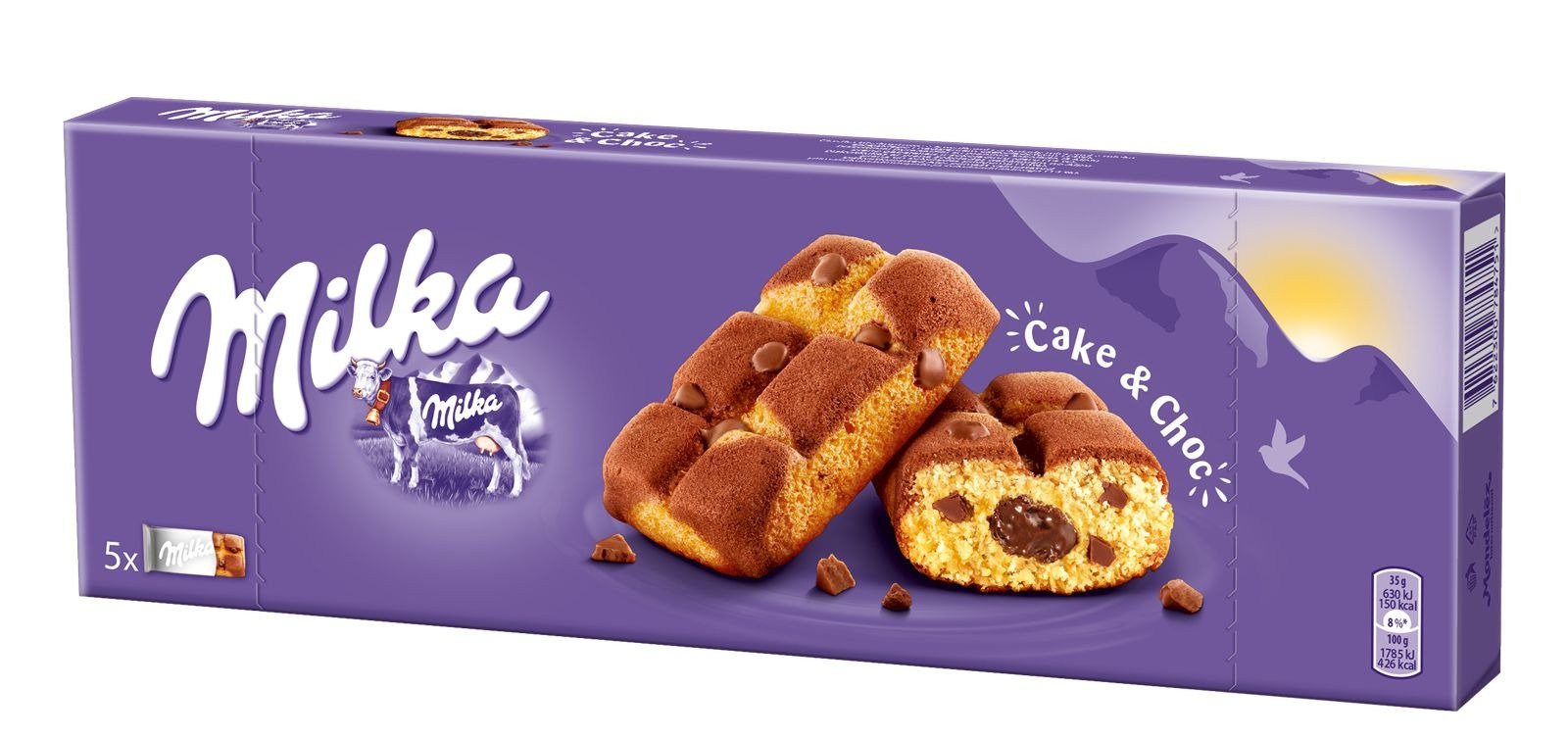 MILKA CAKE & CHOC 175 GR