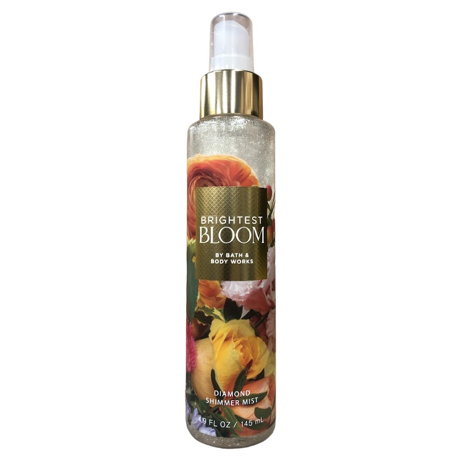 Bath & Body Works Brightest Bloom Diamond Shimmer Mist 4.9 Fl Oz
