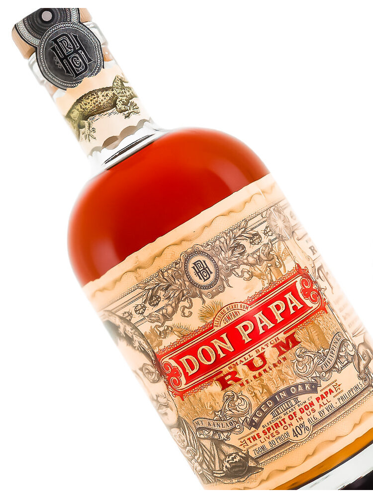 Don Papa Small Batch Rum 750ml — UPC 850000806016 — Go-UPC