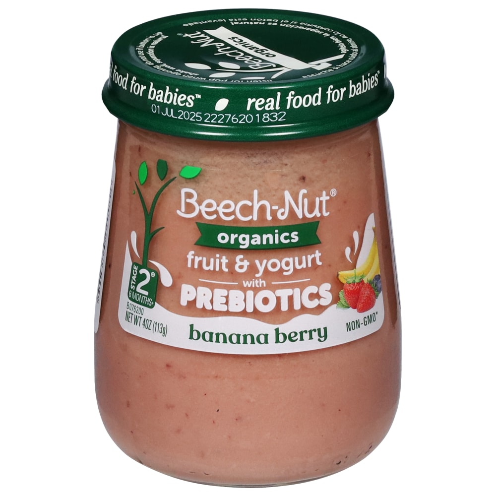 Photo of Beech-Nut Organics Stage 2 With Prebiotics Baby Food - Banana Berry
