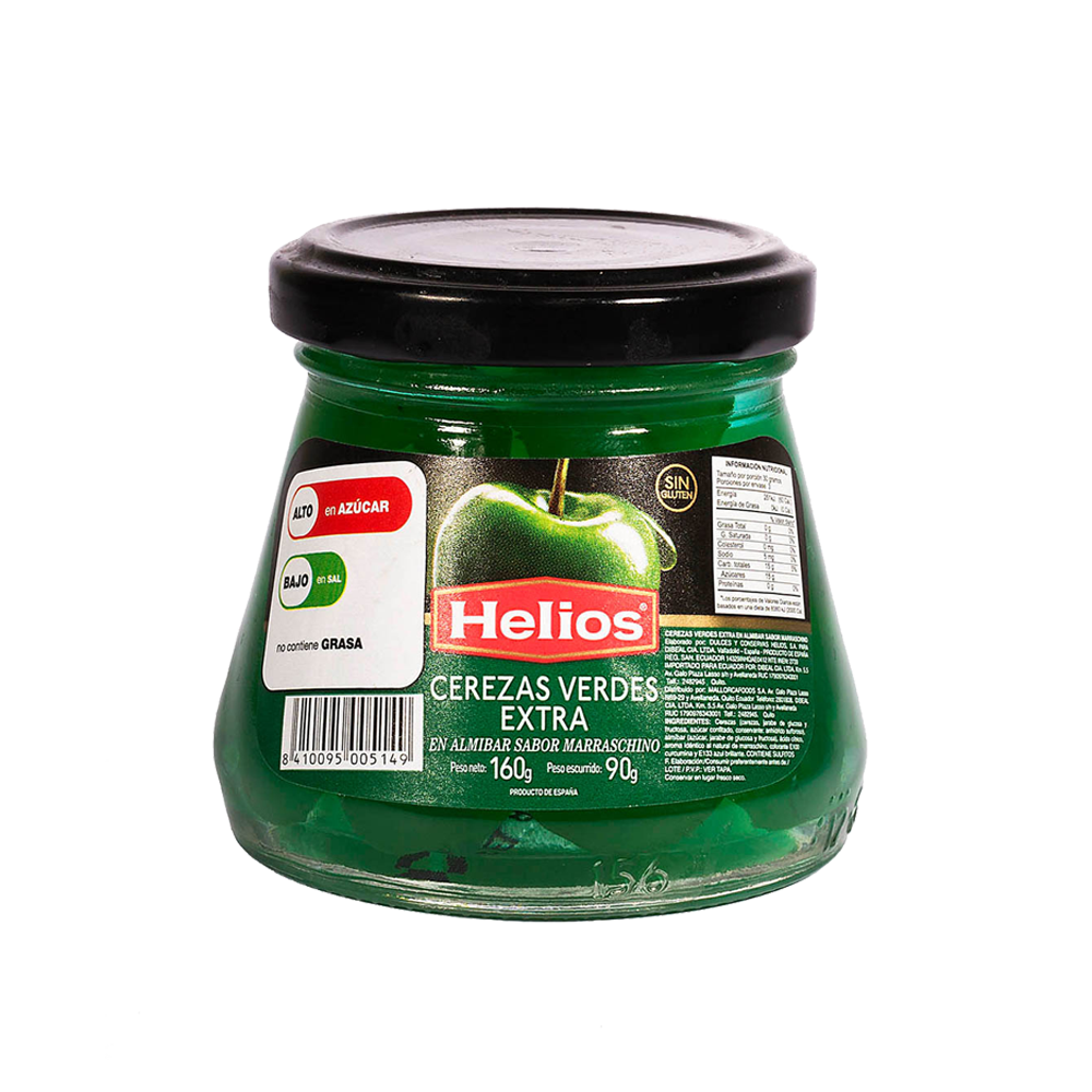 CEREZA VERDE ALMIBAR HELIOS 160 GR