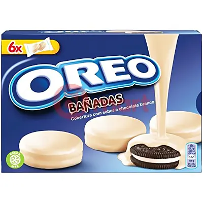 OREO BAÂ¥ADAS CHOCOLATE BLANCO 246 GR