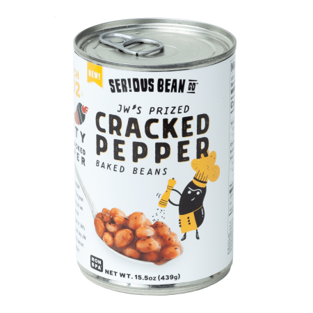 Cracked Pepper Baked Beans, Cracked Pepper