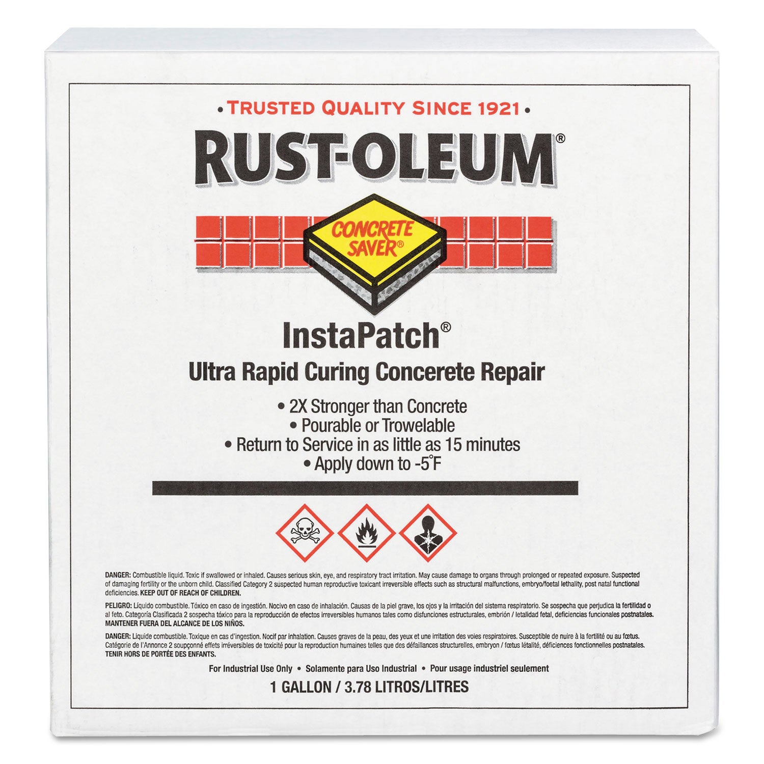 Rust-Oleum Instapatch Concrete Repair Gray 1 276981