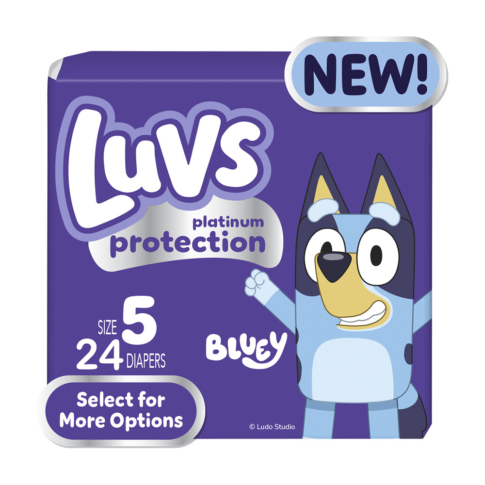 Luvs Platinum Protection Baby Diapers Size 5 24 Count UPC 