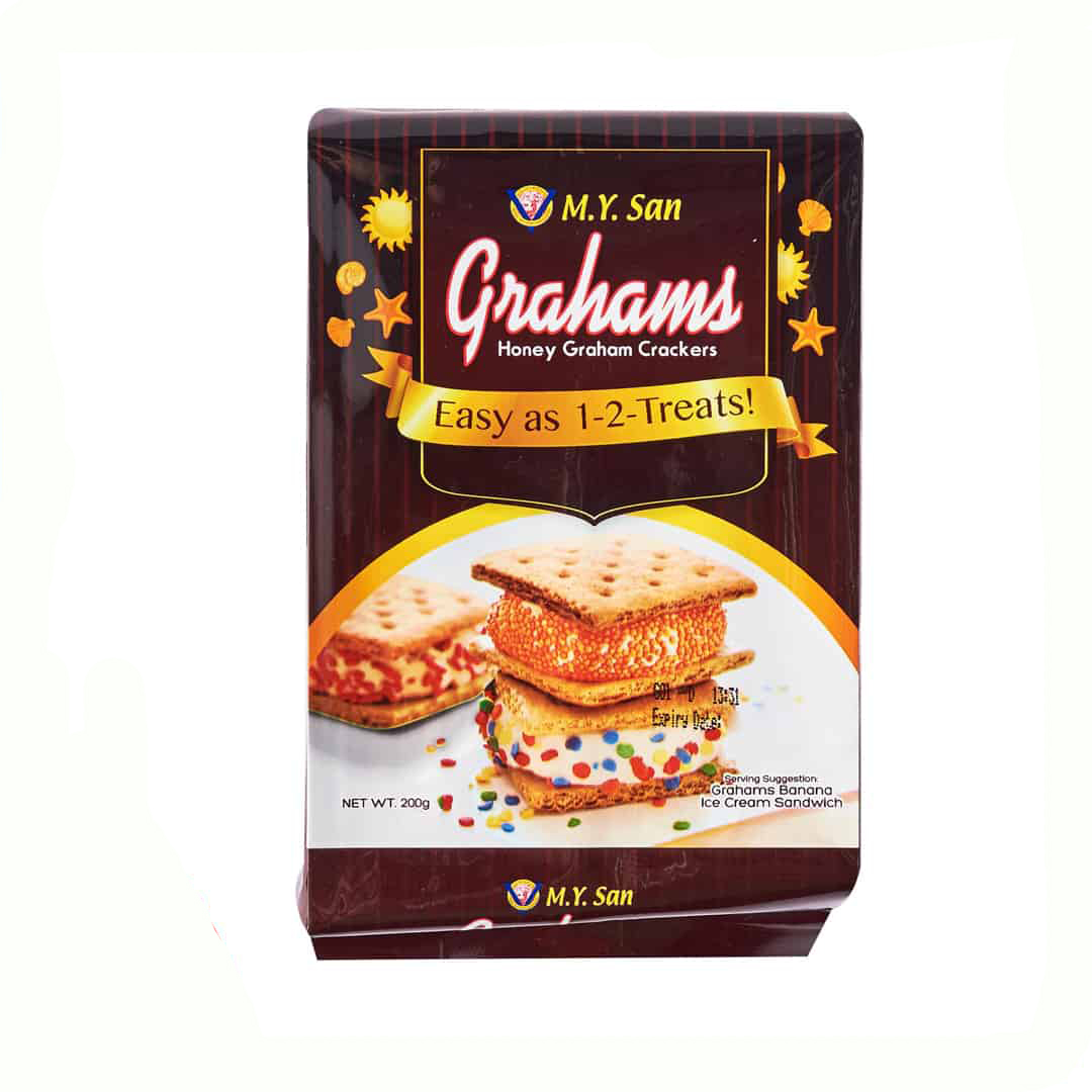 M.Y. San Grahams Honey Graham Crackers 200gm