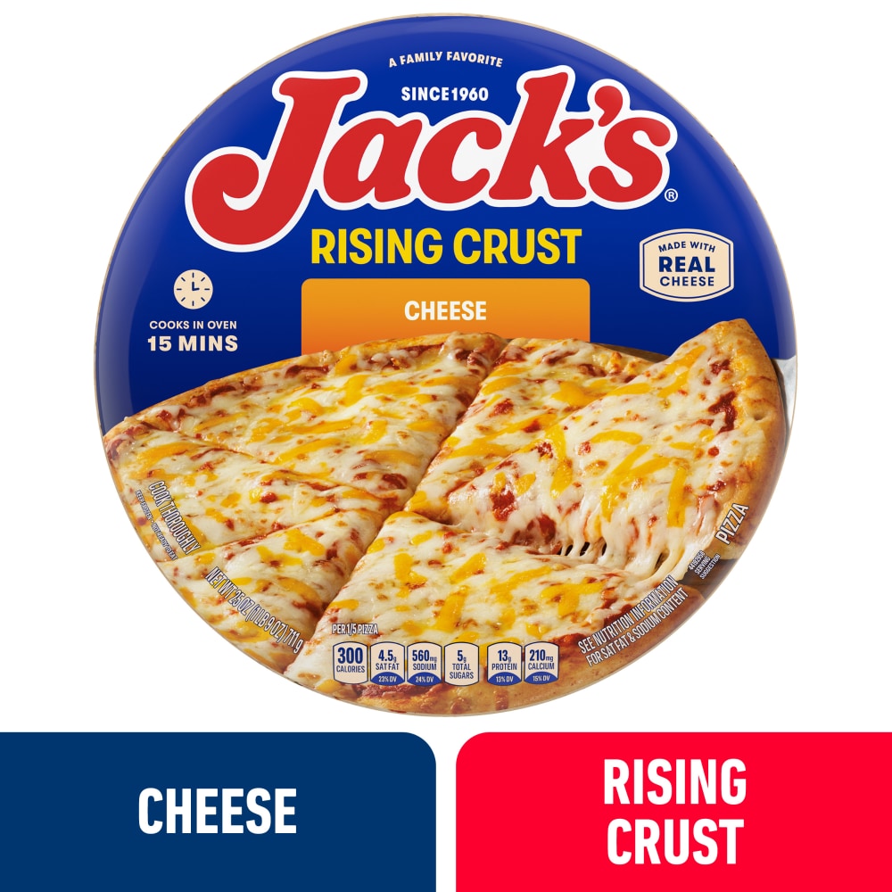 Photo of Jack's Rising Crust Cheese Pizza - 25 Oz