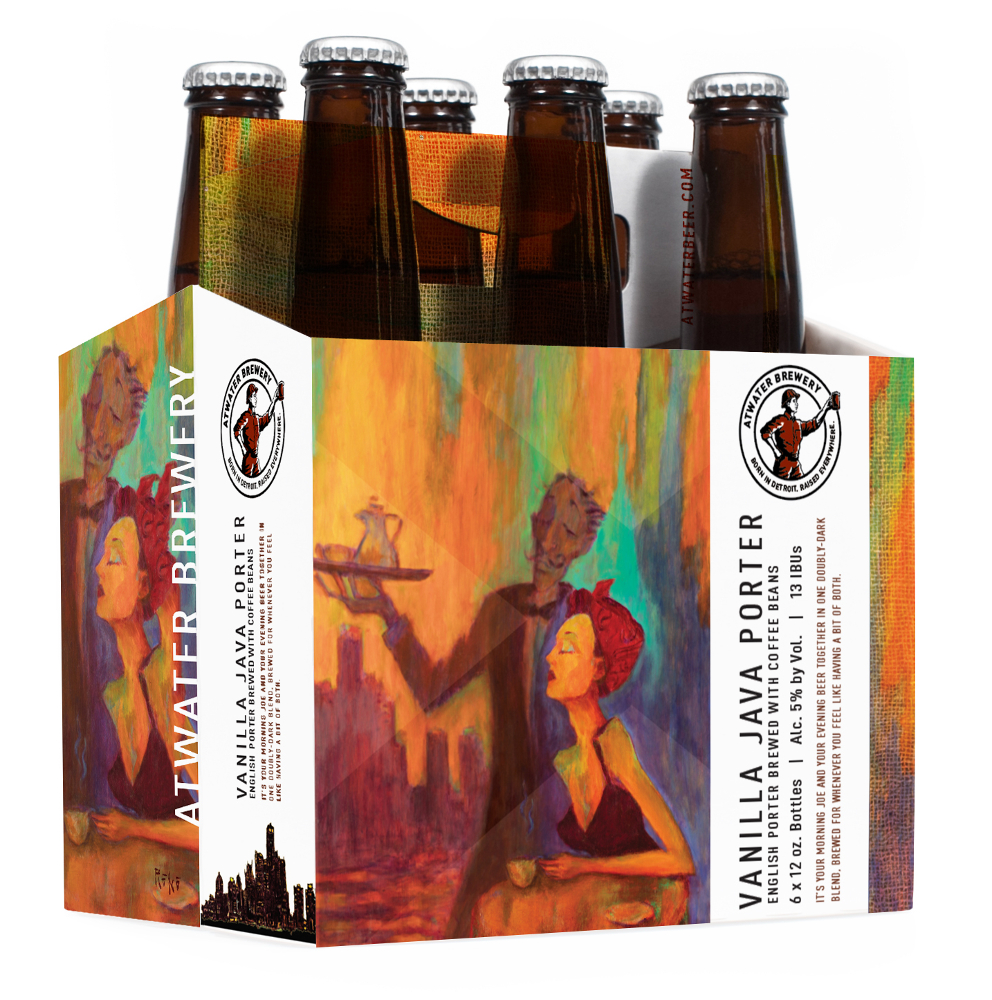 Saltwater Brewery Atwater Vanilla Java Porter Beer - 6pk/12 Fl Oz ...