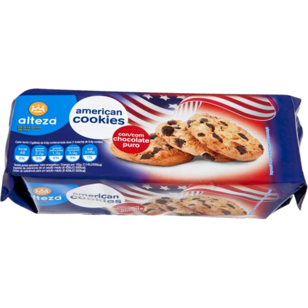 AMERICAN COOKIES CHOCOLATE ALTEZA 125 GR