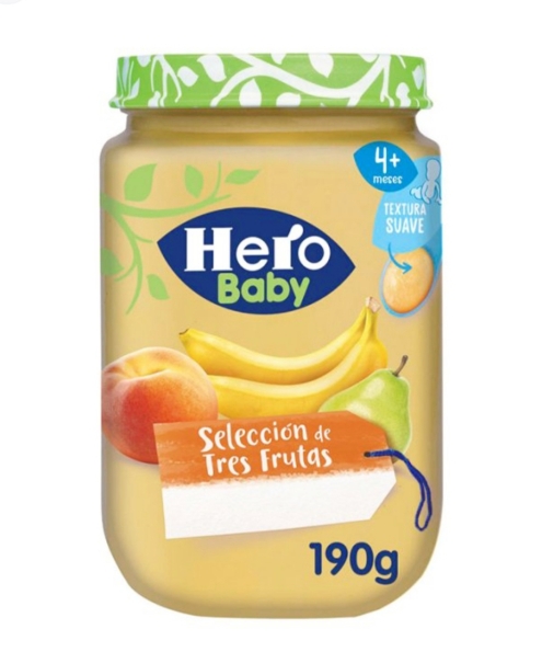 TARRITO HERO 3 FRUTAS 190 G