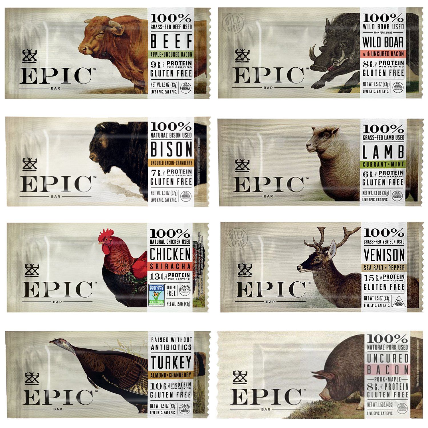 Beef Apple Uncured Bacon Bar