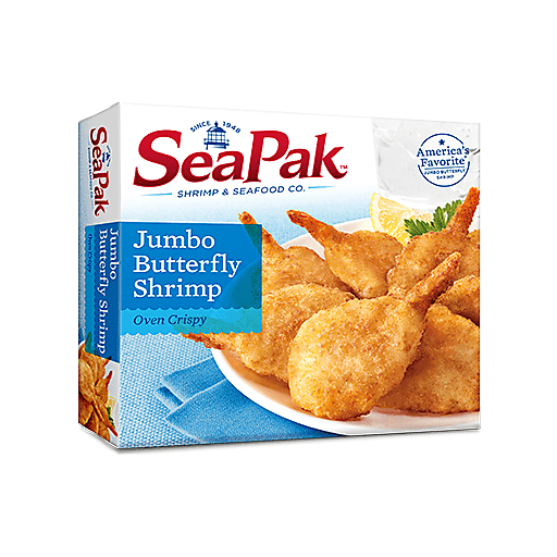 Jumbo Butterfly Shrimp Plump & Juicy Butterfly Shrimp in Crispy Breading