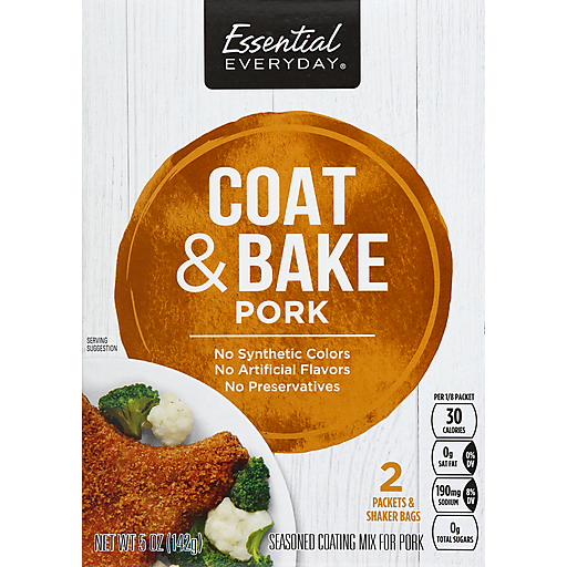 Coat & Bake Pork Seasoned Coating Mix for Pork, Coat & Bake Pork