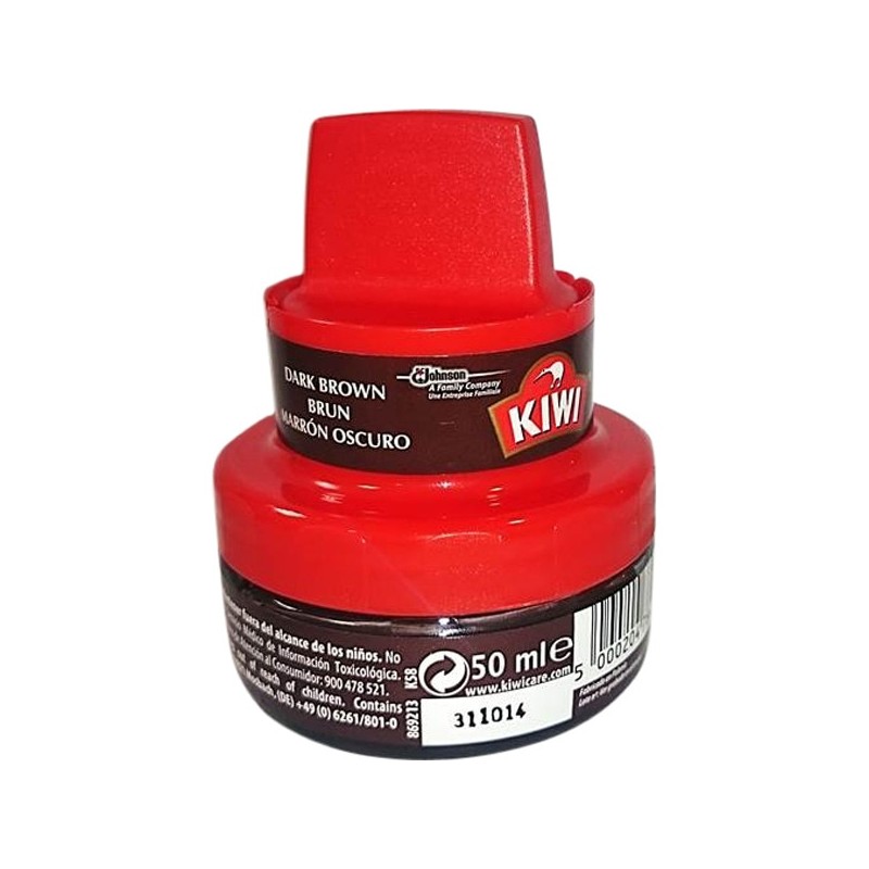 KIWI CREMA CALZADO MARRON OSCURO