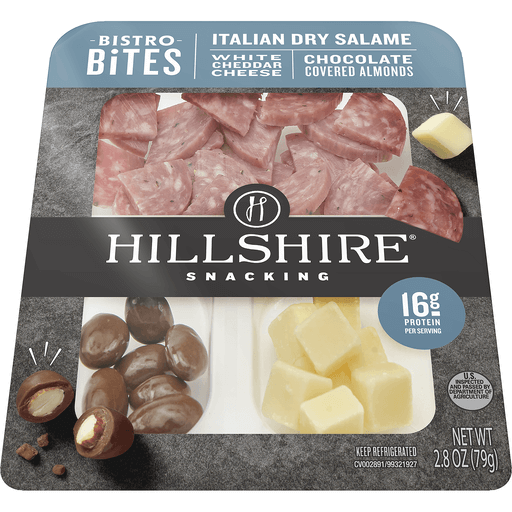 Photo of Hillshire Snacking Bistro Bites Italian Dry Salame And Cheese