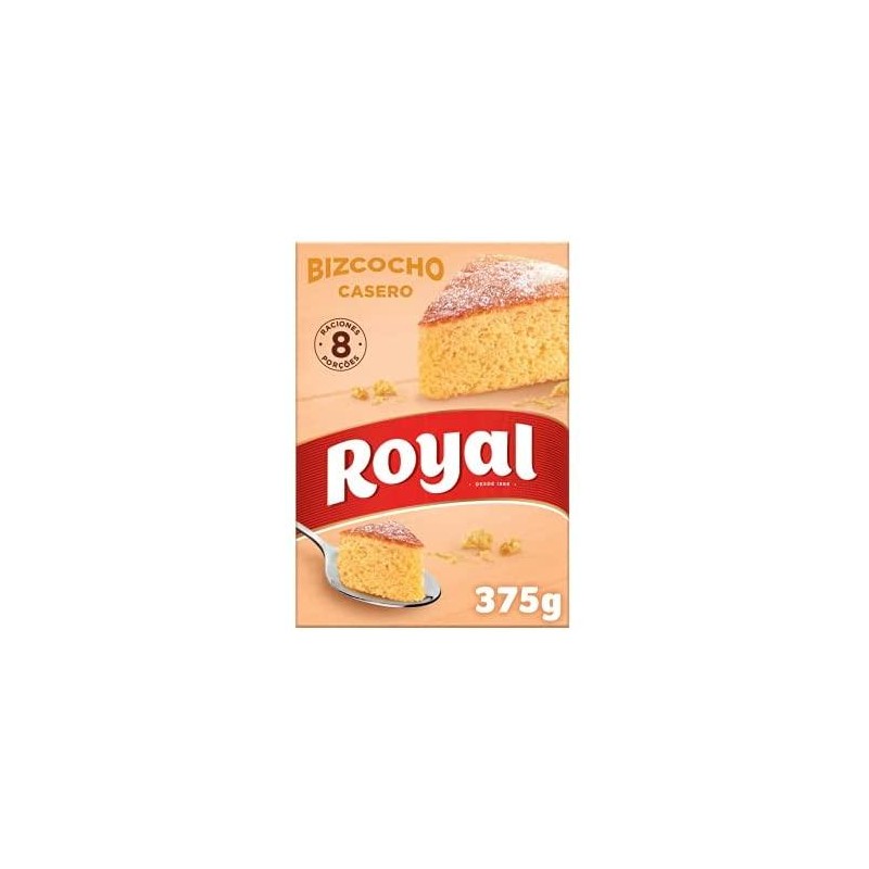 TARTA BIZCOCHO ROYAL 375 G