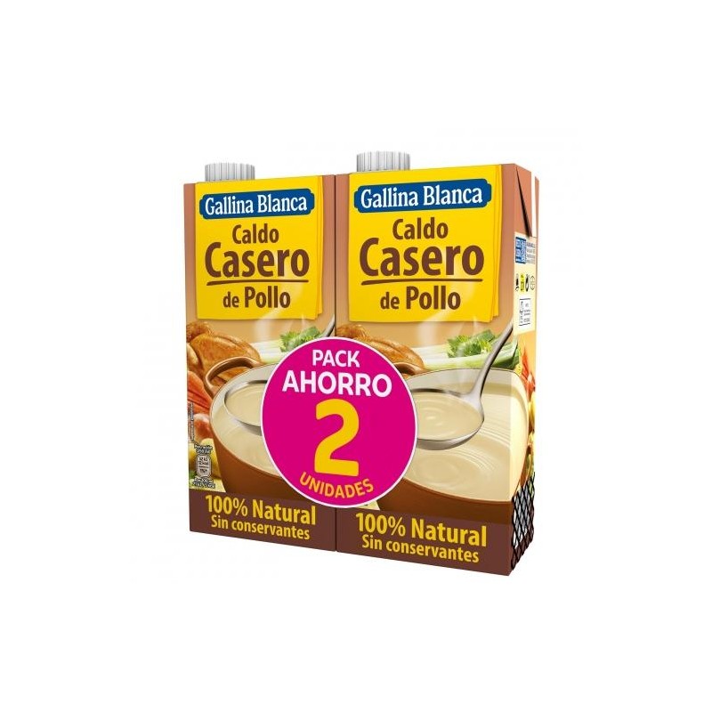 BIPACK CALDO POLLO G.B.BRIK 1L.2Â¦50%
