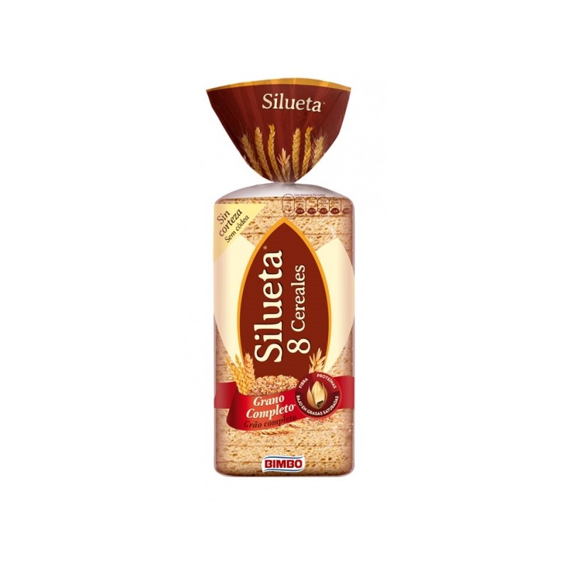 BIMBO PAN SILUETA S/C 8 CER 450GR.