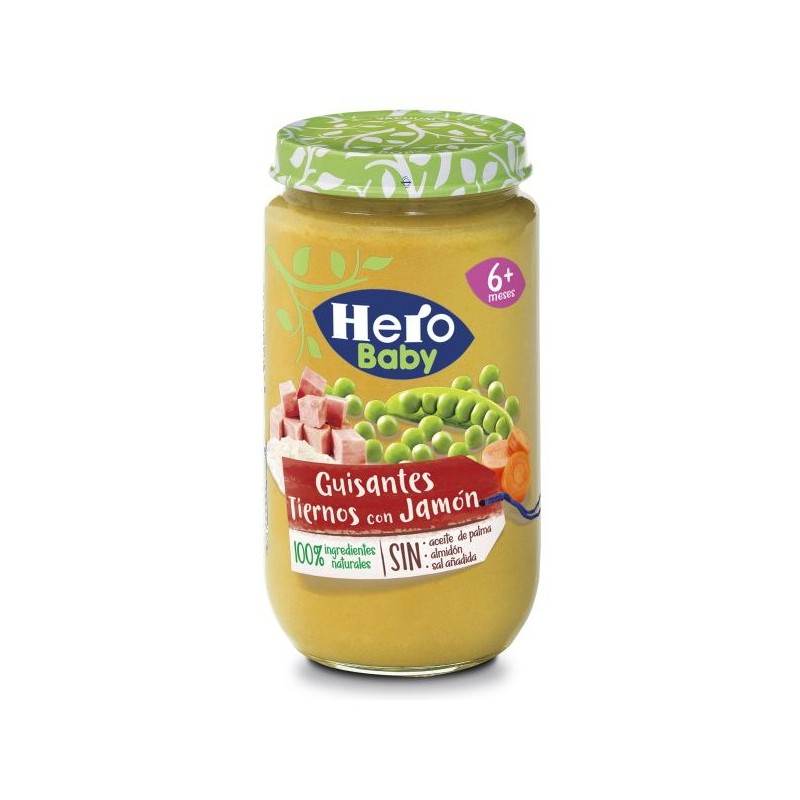 TARRITO HERO GUISANTES-JAMON 235 G