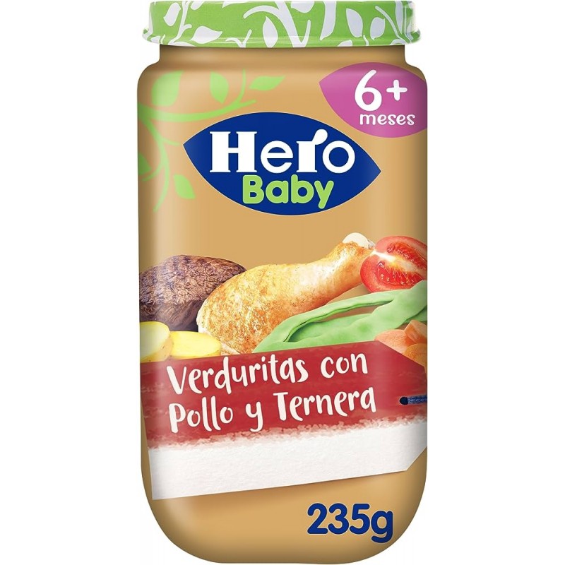 TARRITO HERO VERD.POLLO TERNERA 235 G