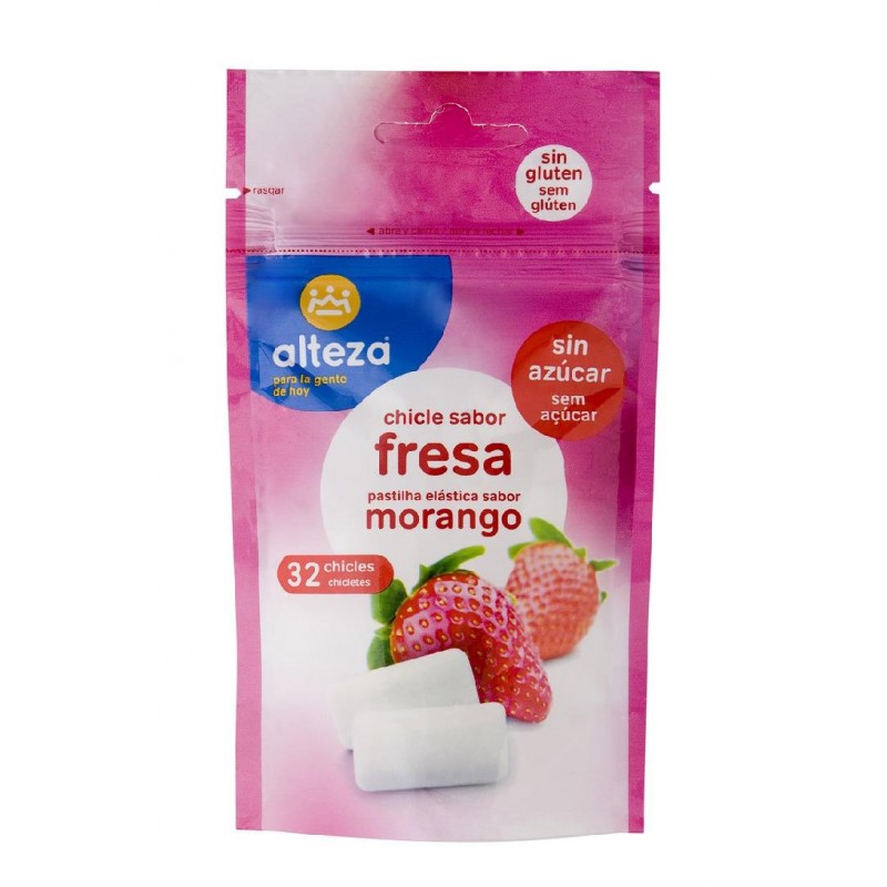 CHICLET ALTEZA FRESA S/AZUC.32 GRAGEAS