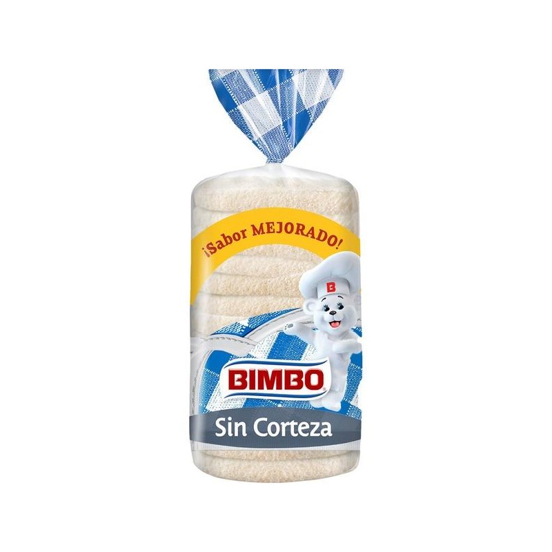 BIMBO PAN SIN CORTEZA BLANCO 450 GR.