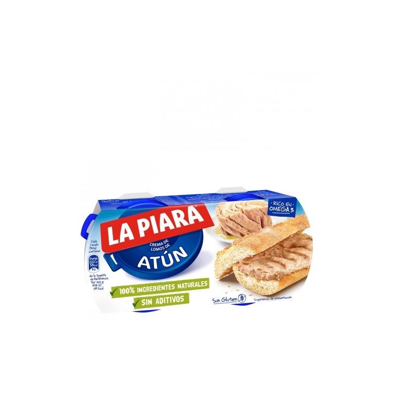 PATE ATUN AC. LA PIARA 75 G PACK 2