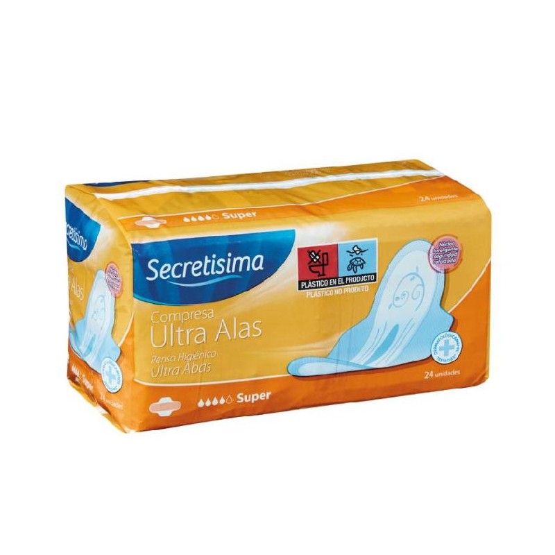 COMPRESA SECRETIS.ULTRA ALAS SUPER 24UN