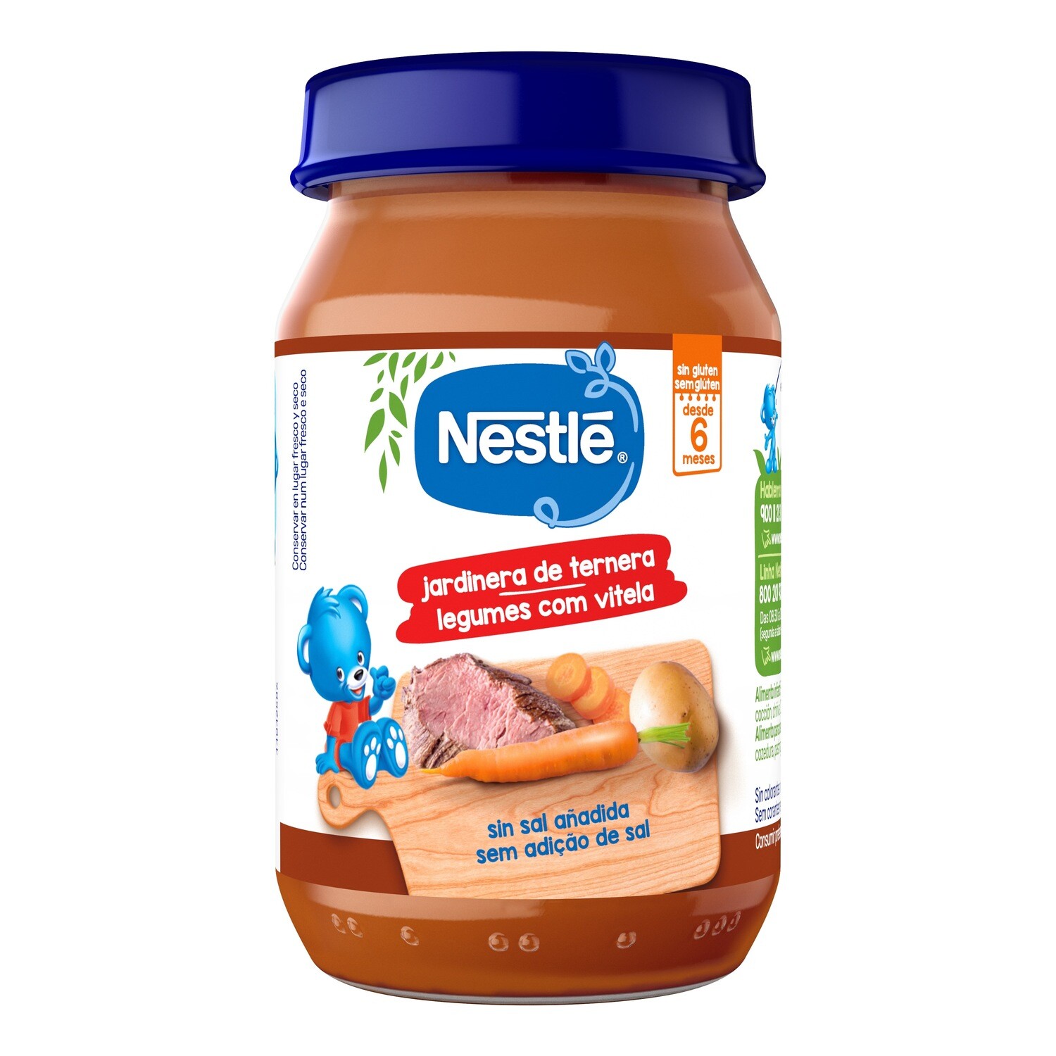 TARRITO NESTLE HORTAL.TERNERA 190 GR