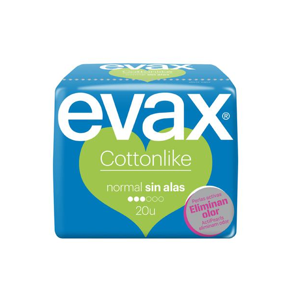 COMPRESA EVAX NORMAL SIN ALAS 20 UN