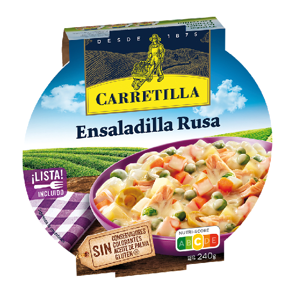 ENSALADILLA RUSA CARRETILLA 240 GR
