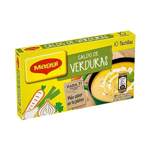 CALDO MAGGI VERDURAS 10 PLLAS