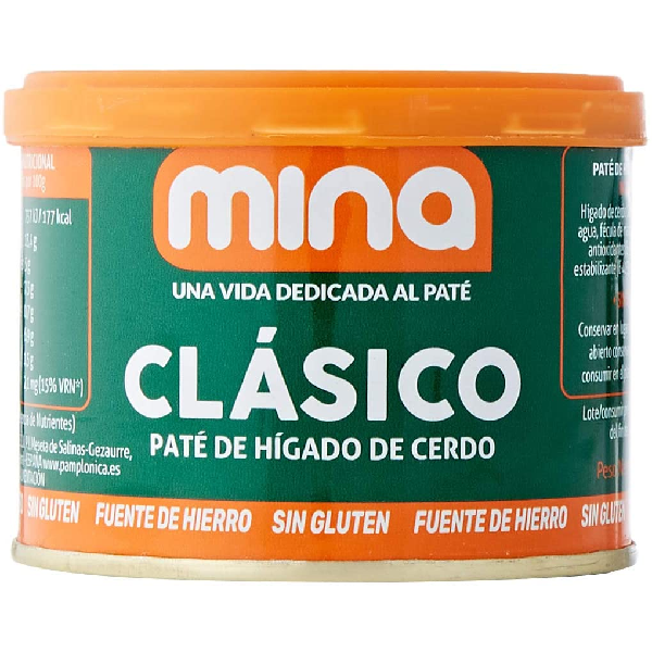 PATE HIGADO CERDO MINA 200 GR