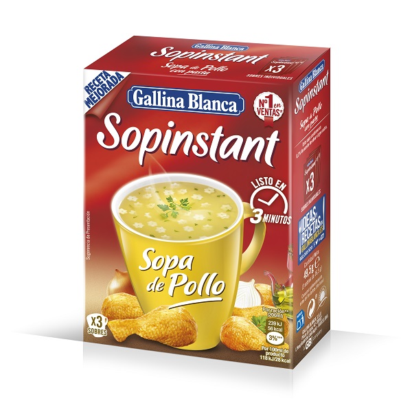 SOPINSTANT G.B. POLLO CON PASTAS