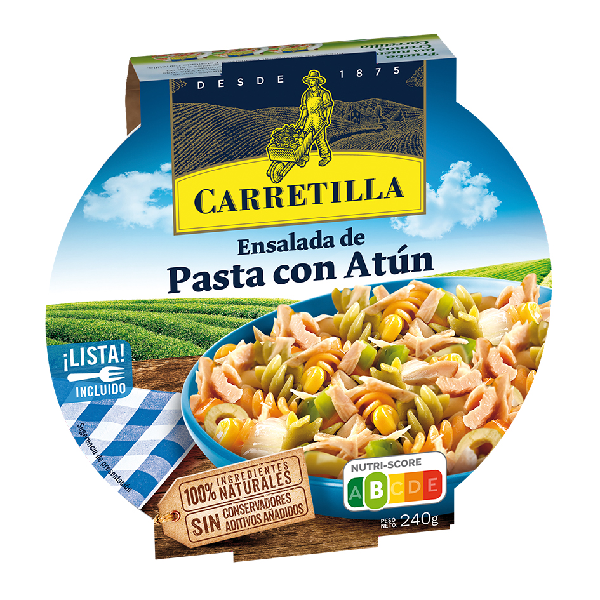 ENSALADAS CARRETILLA PASTA-ATUN 240 GR