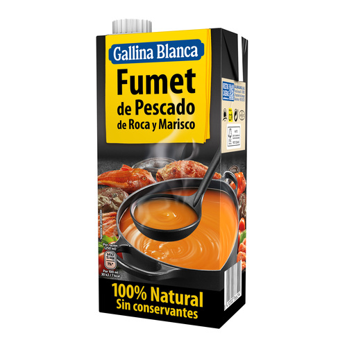 FUMET DE PESCADO G.B. BRICK 1 L