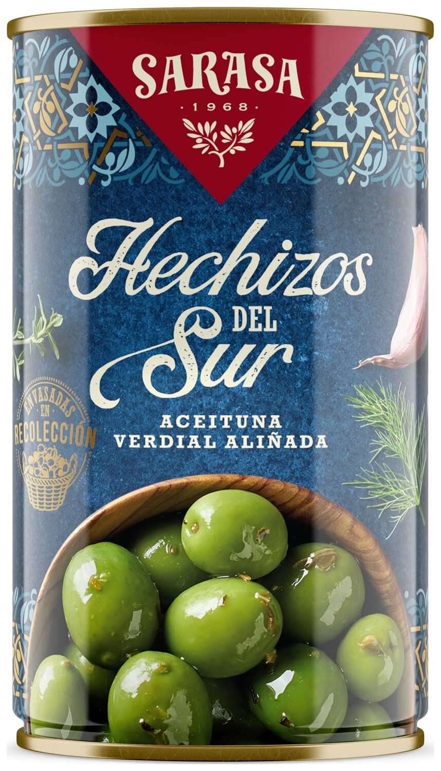 ACEITUNA'HECHIZOS DEL SUR'SARASA 370GR