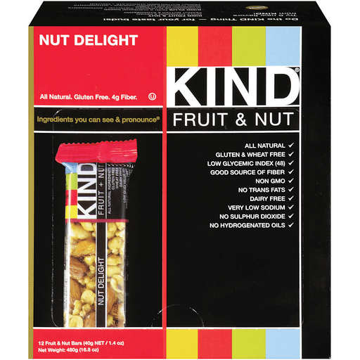 Kind Nut Delight Nutrition Bars