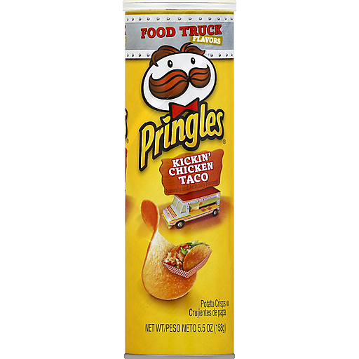 Kellogg'S Pringles Crisps Kickin Chicken Taco 5.5Oz