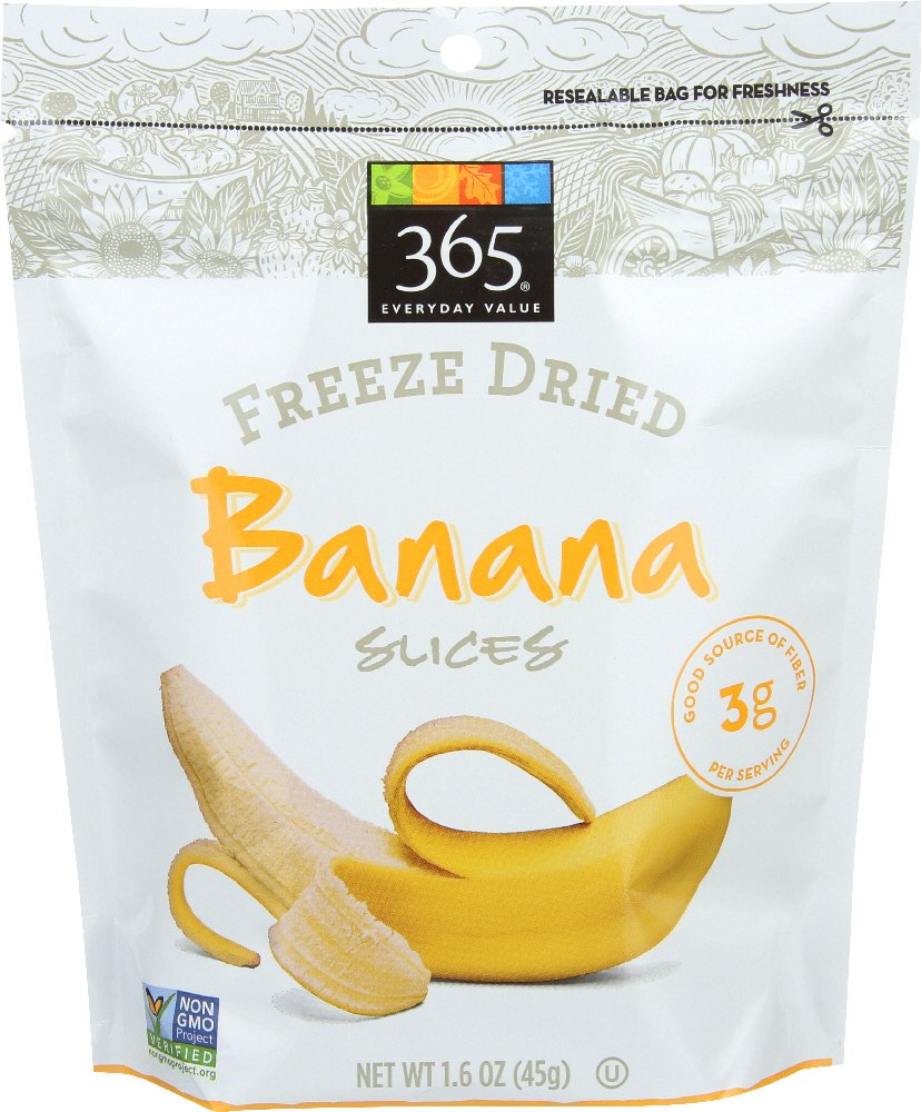 Freeze Dried Banana Slices