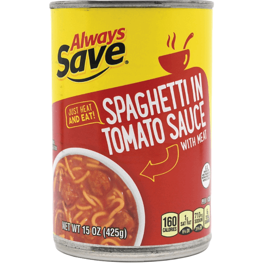 Spaghetti in Tomato Sauce with Meat