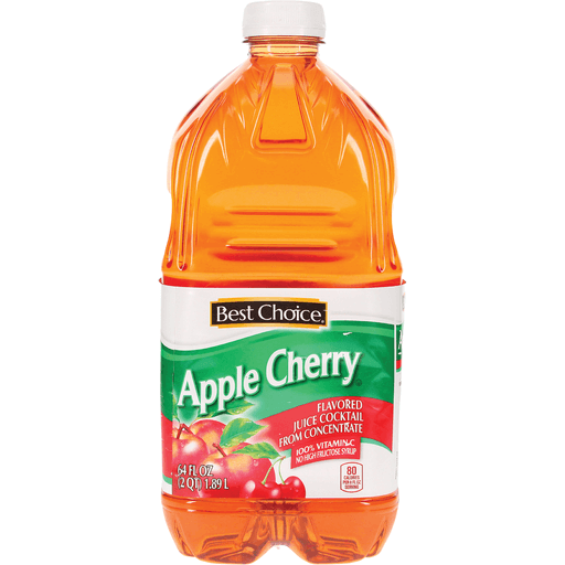 Apple Cherry Flavored Juice Cocktail from Concentrate