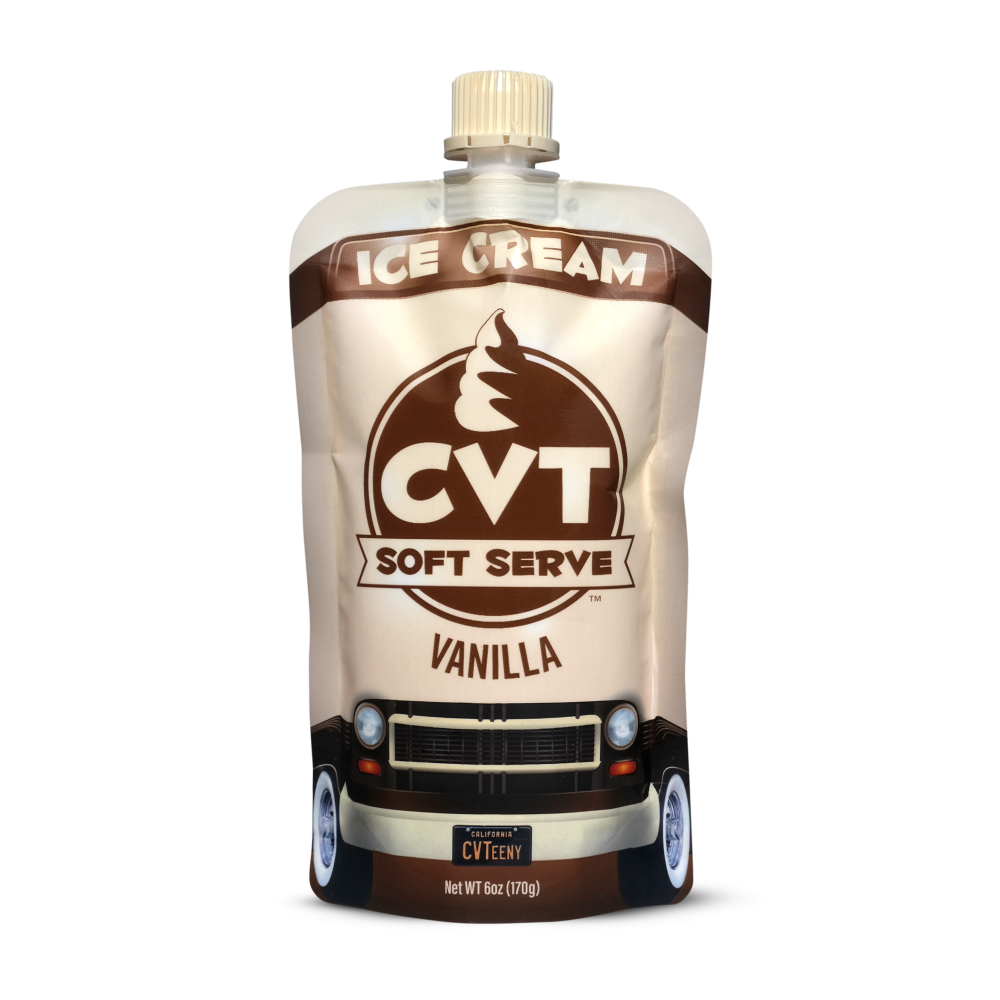 Photo of CVT Soft Serve Vanilla Ice Cream Pouch