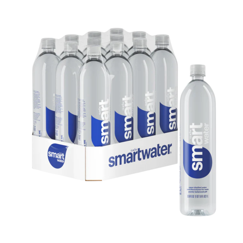Smartwater Vapor Distilled Premium Bottle 33.8 Fl Oz