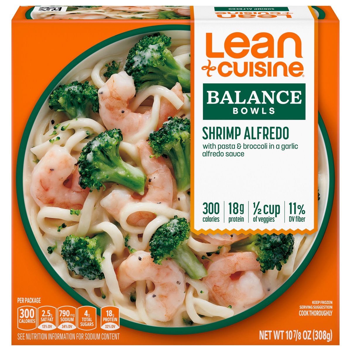 Lean Cuisine Frozen Meal Shrimp Alfredo