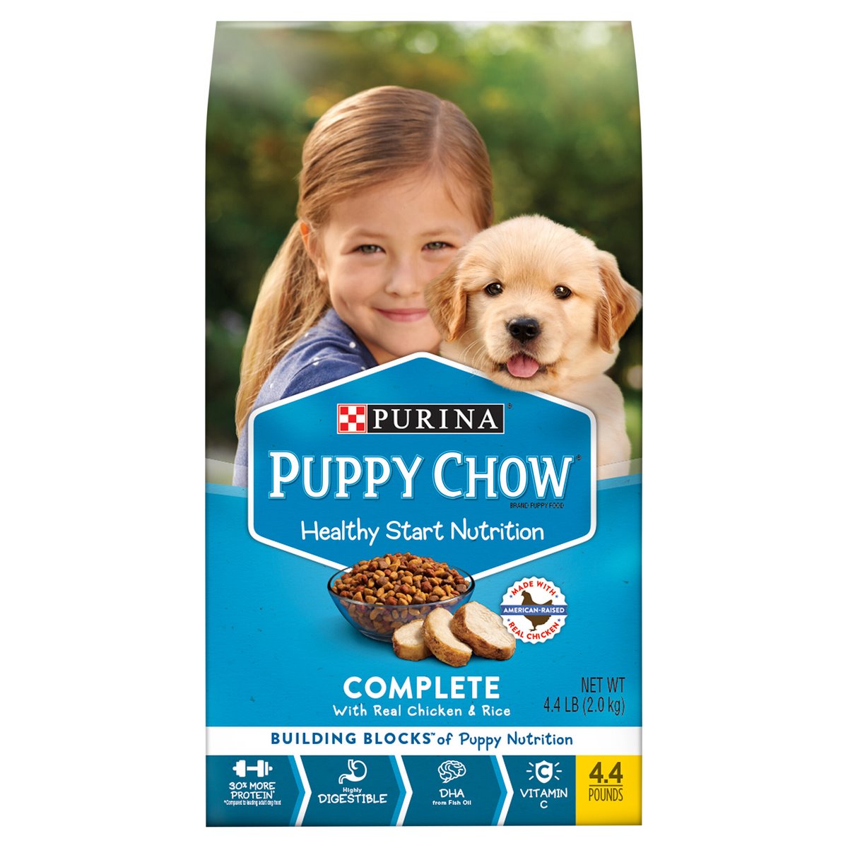 Puppy Chow Food, Healthy Start Nutrition, Complete 4.4 Lb
